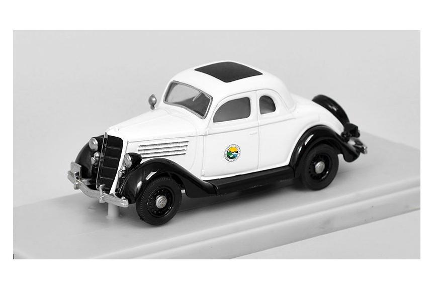 1:43 FORD Coupe 2 Doors Policе (1935), white/black - REX055-2