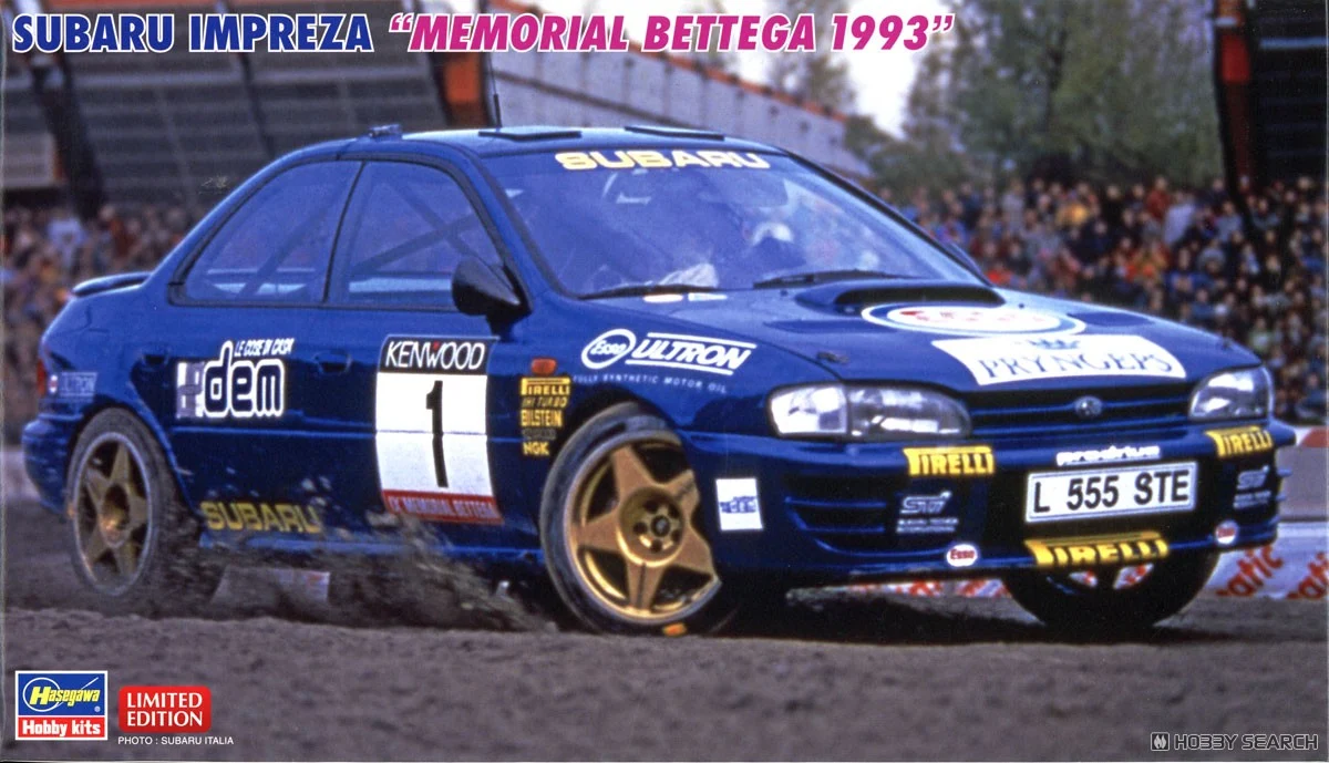 1:24 Сборная модель SUBARU Impreza Wrc 555 №1 Winner Rally Memorial Bettega (1993) Colin Mcrae - 20768