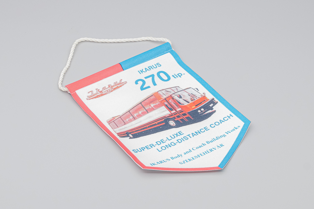 Вымпел IKARUS-270 'Безопасный Икарус СуперЛюкс' - DES-053