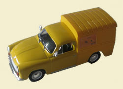 1:43 SYRENA 105 Bosto, Kultowe Auta 30, жёлтый - kul030
