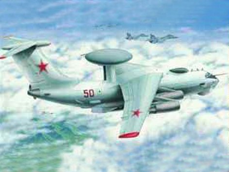 1:144 Сборная модель Российский самолет ДРЛО А-50 (Mainstay) - 03903