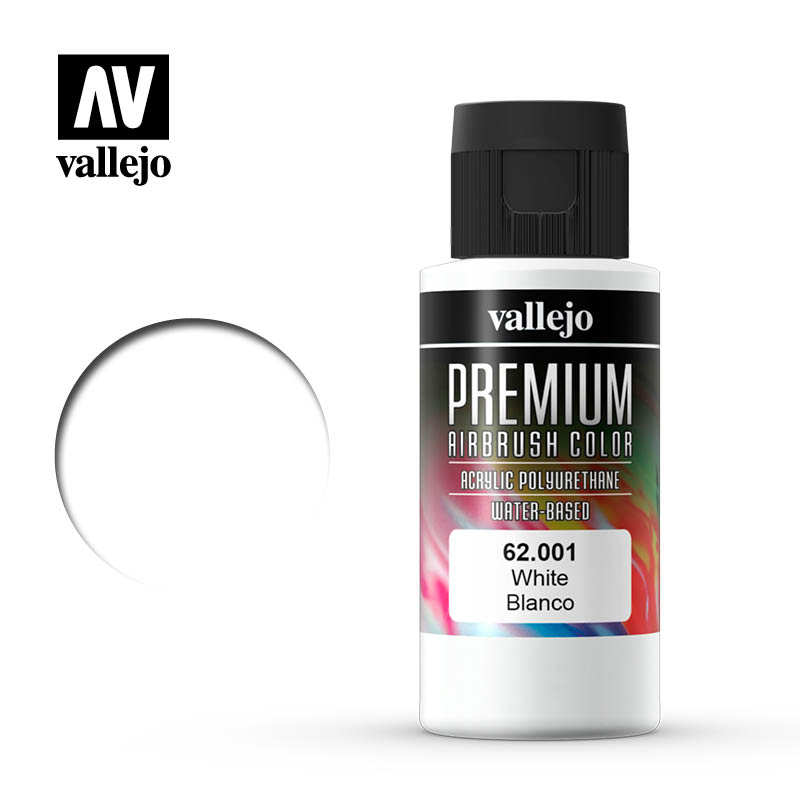 Краска акрил-уретановая 'Premium Color' Белый/White - 62001