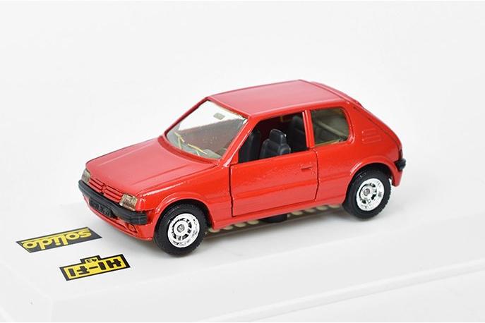 1:43 Peugeot 205 GTI, red - S1508