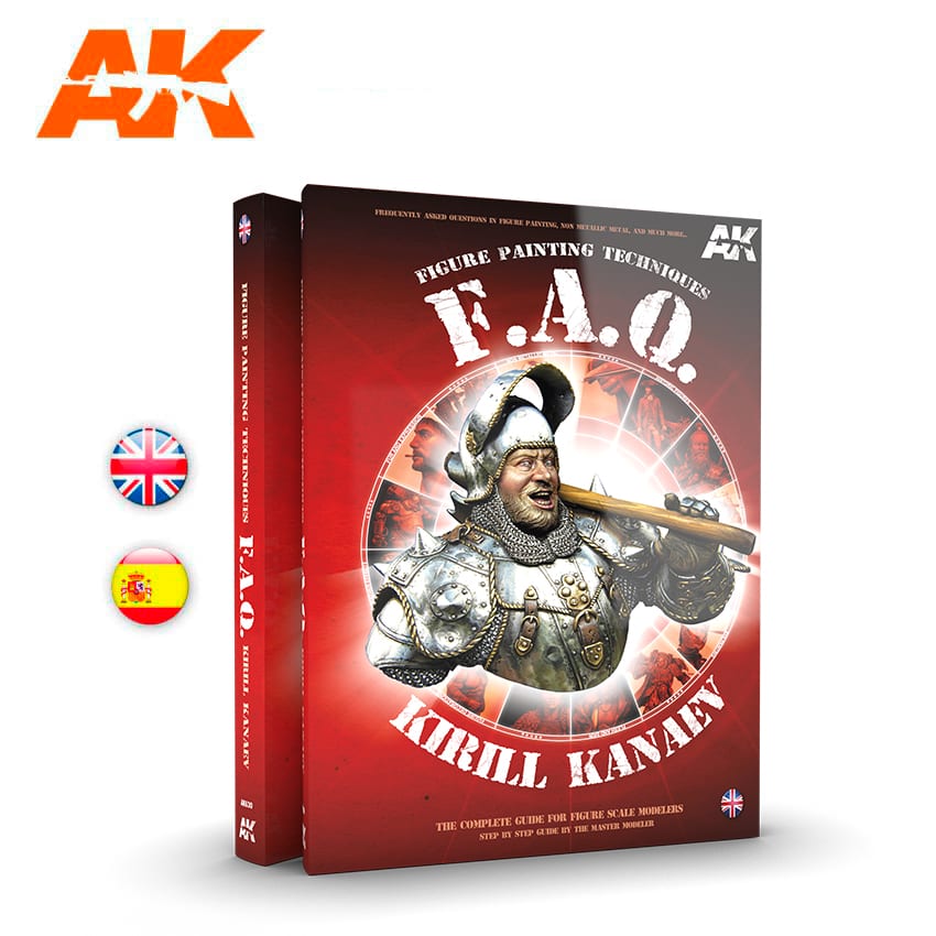 Книга Figures F.A.Q. – Figure Painting Techniques – The Complete Guide for Figure Scale Modellers (Английский язык) - AK630
