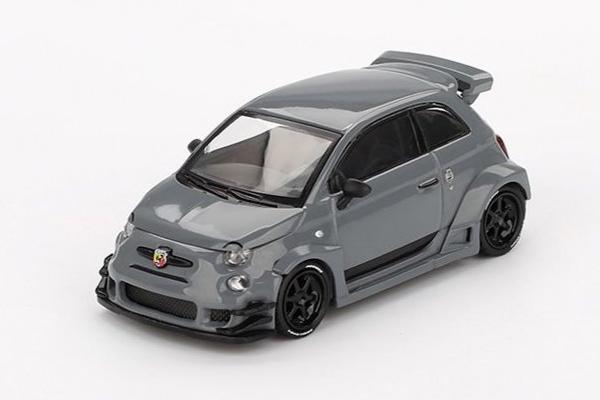 1:64 FIAT 595 Abarth LB-Works x ABAS Works, grey - MGT00995-BL