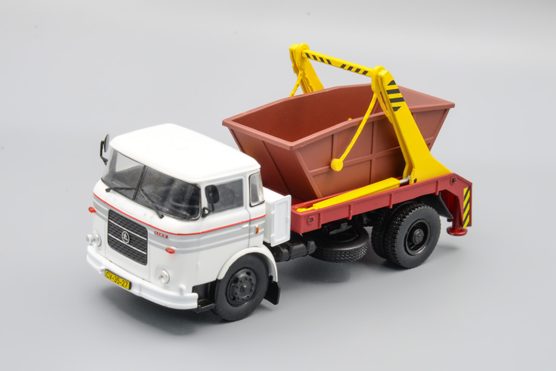 1:43 (Уценка!) SKODA-LIAZ 706 MTS Kontener, Kultowe Ciezarowki PRL-u 59 - kulC059-Z1