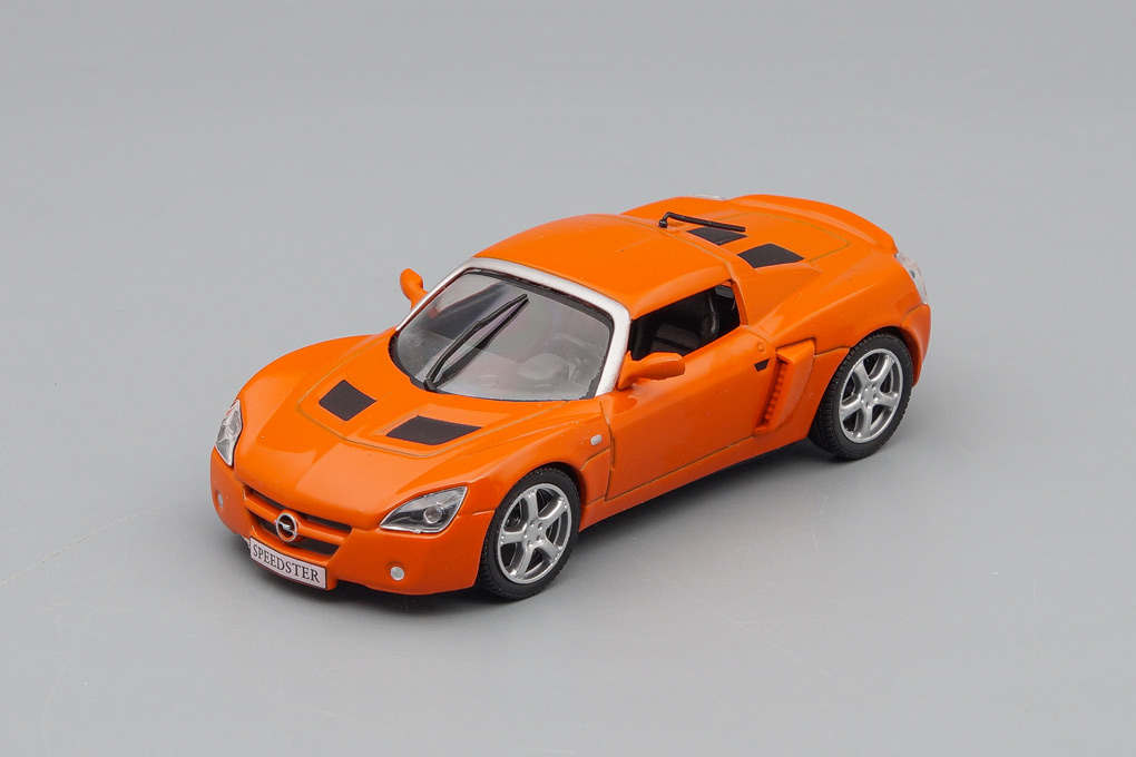 1:43 (Уценка!) OPEL Speedster, Суперкары 67, orange - SUP067-Z3