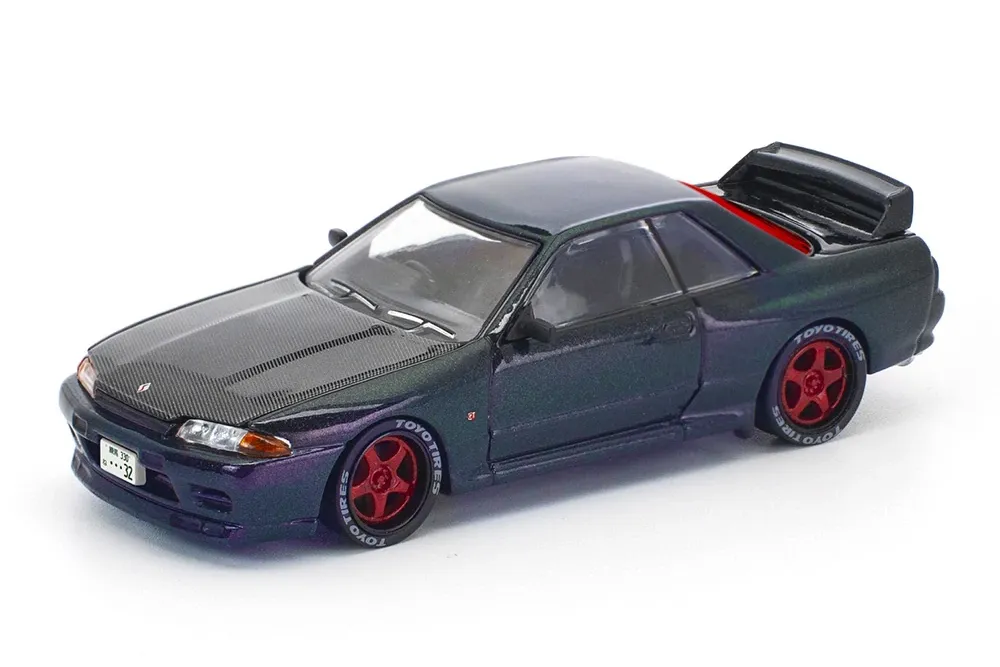 1:64 NISSAN Skyline GT-R R32, ghost chameleon - PR640357