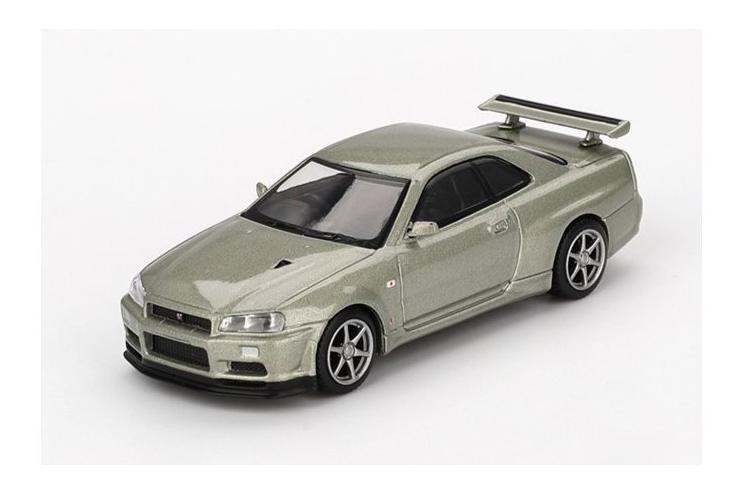 1:64 NISSAN Skyline GT-R (R34) V-Spec II, beige - MGT01003-BL