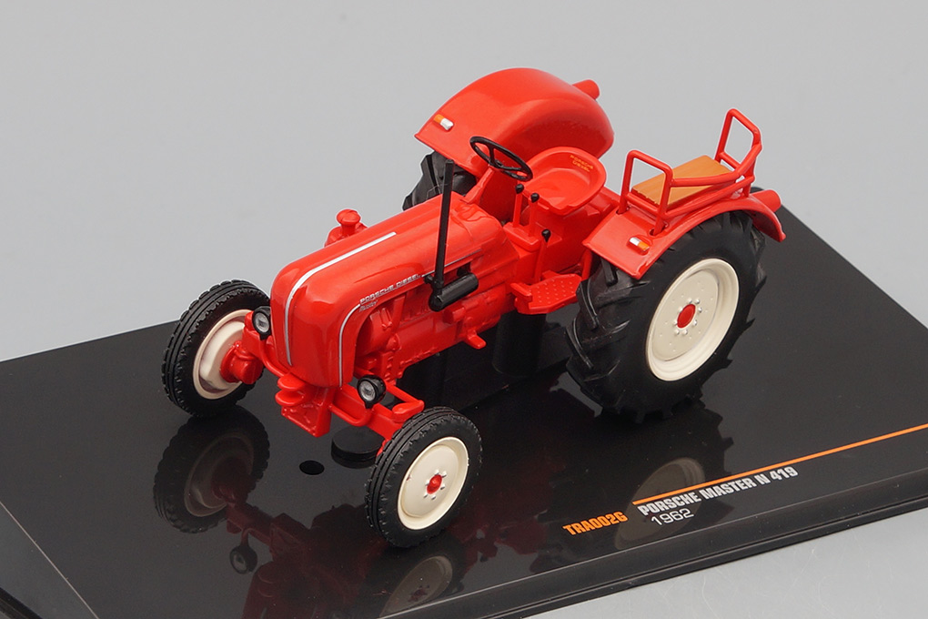 1:43 Трактор PORSCHE Master N419 (1962), red - TRA002