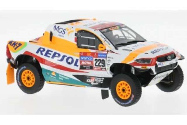 1:43 TOYOTA GR DKR Hilux Evo T1+, №229 I.E.Pujol/J.Valcarcel Rally Dakar (2023) - ram988