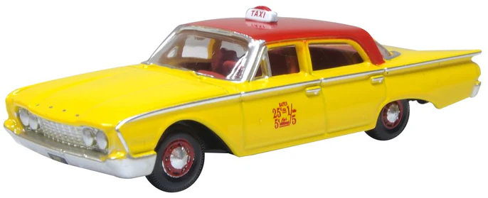 1:87 FORD Fairline Sedan NYC Taxi (1960), yellow - 87FF60003
