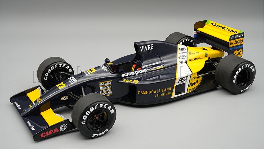 1:18 MINARDI F1 M191 FORD №23 USA GP Pierluigi Martini(1991) - TM18-373C