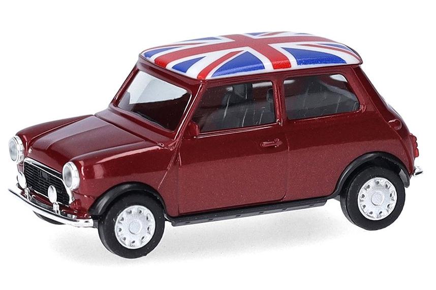 1:87 MINI Cooper GB Mayfair, темно-красный - 431149