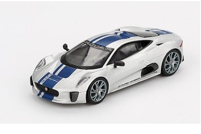 1:64 JAGUAR C-X75 LHD (2010), silver - MGT00960-L