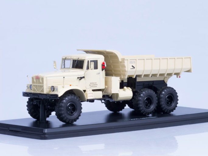 1:43 КРАЗ 255Б самосвал 6х6, бежевый - SSM1182