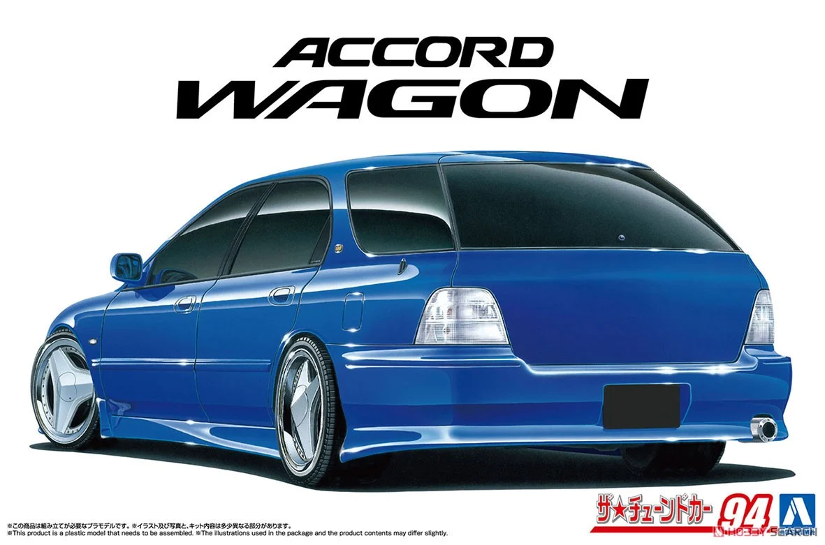 1:24 Сборная модель Honda Accord Wagon Smoothing Style '96 - 06986