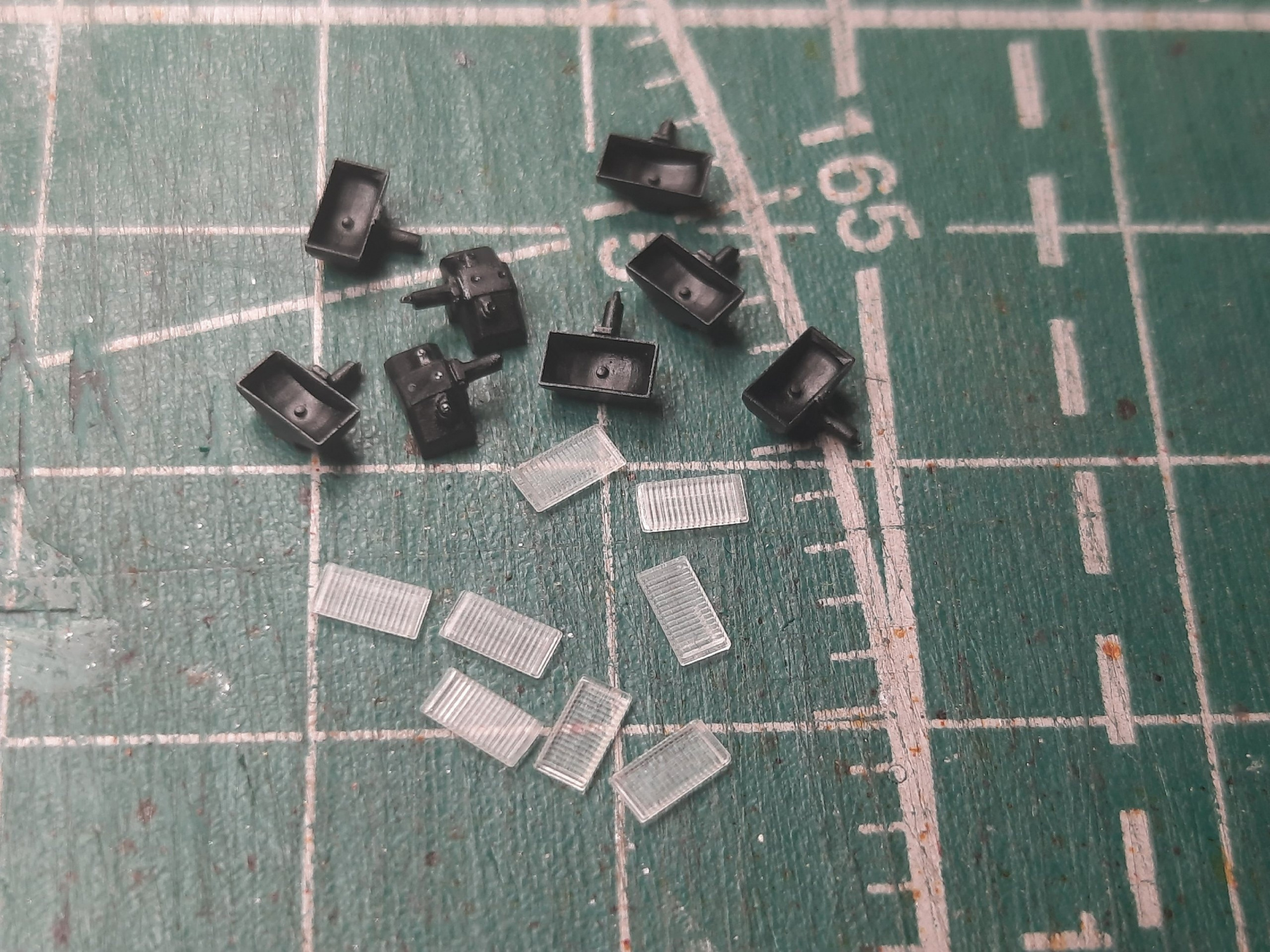 1:43 ПТФ для 2108 (прозрачные), комплект 8шт. - CT-LT053