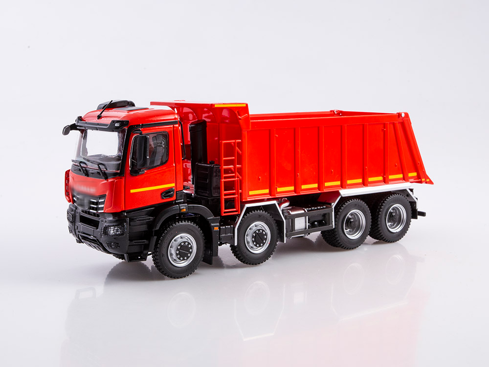 1:43 Камский-65951 самосвал, красный - 103511