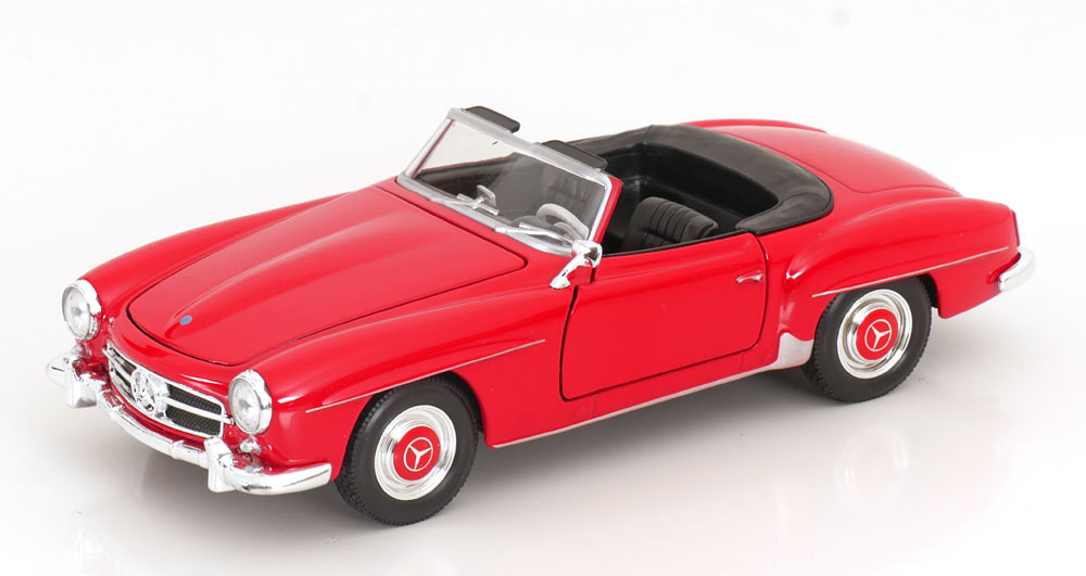 1:24 MERCEDES-BENZ 190 SL Roadster (1955), red - 24118W (103101)