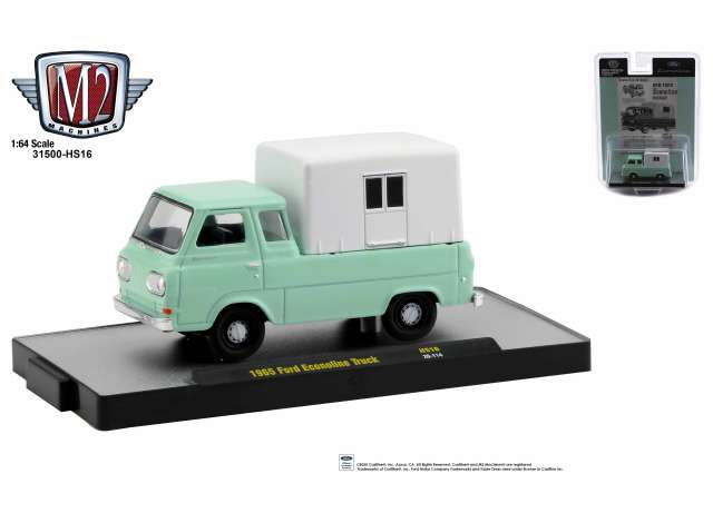 1:64 FORD Econoline Truck (1965), mint green - 31500HS16