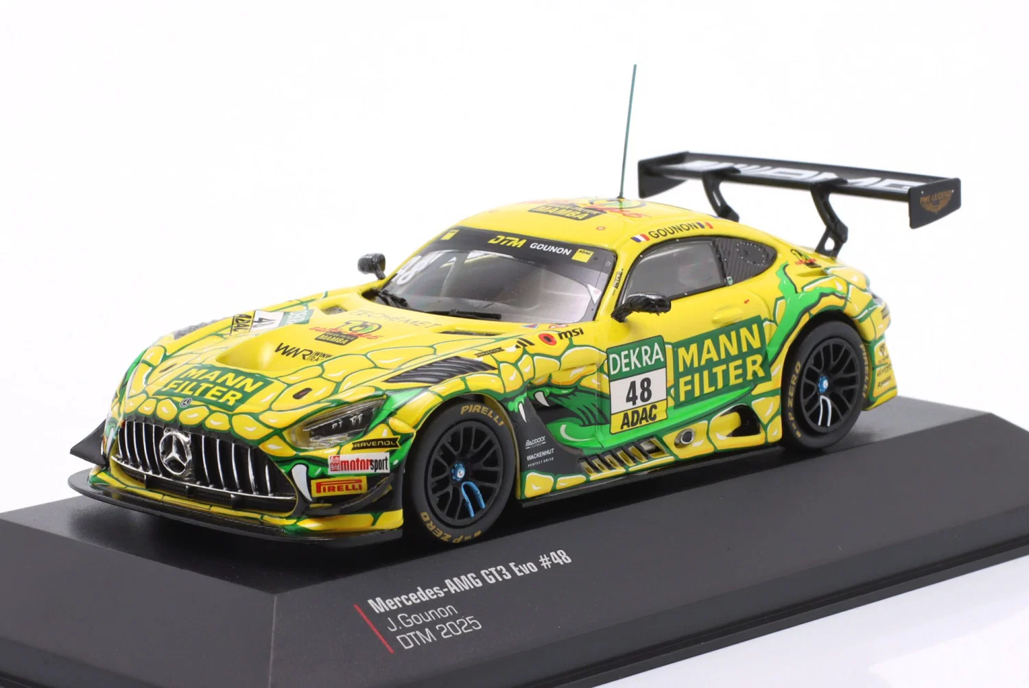 1:43 MERCEDES-BENZ-AMG GT3 #48 'Mamba' DTM Jules Gounon (2025) - WWR-I-AMG-DTM-25-4348