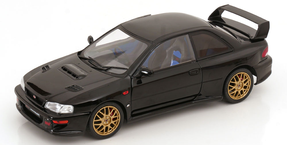 1:18 SUBARU Impreza Wrc 22b 1998, Black - S1807406
