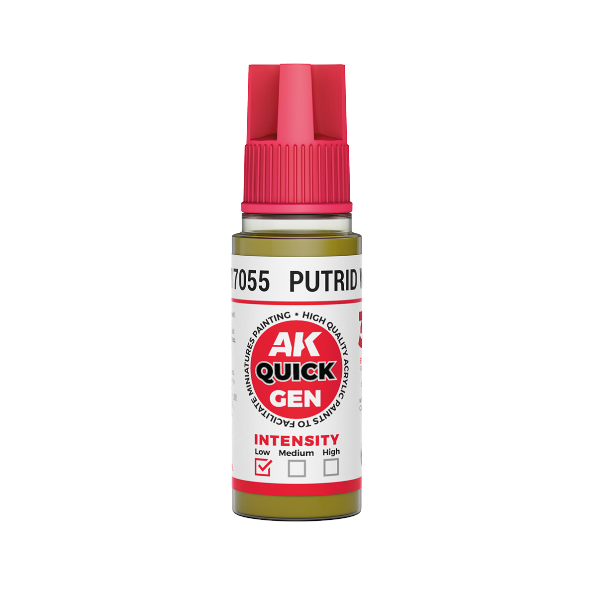 Краска акриловая QUICK GEN - Болотный белый / PUTRID WHITE, 18мл - AK17055