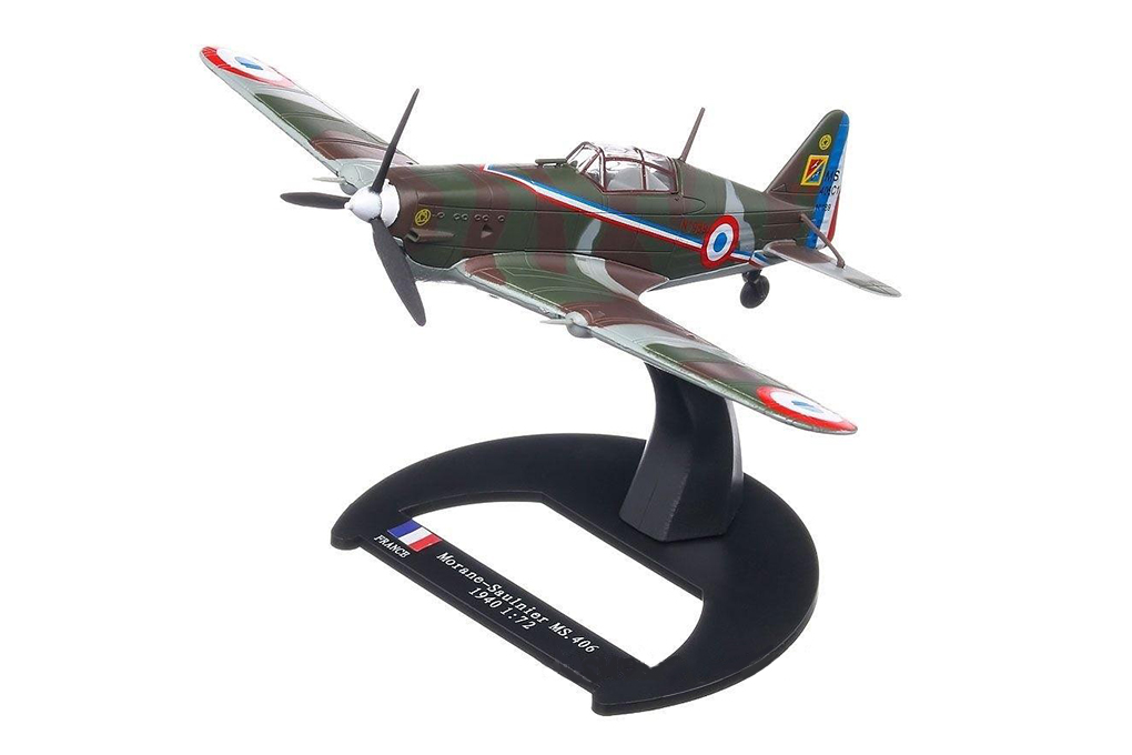 1:72 Morane-Saulnier MS.406 France 1940, Самолеты Великой Отечественной Войны - S2W032