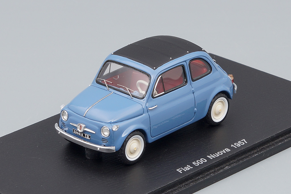 1:43 FIAT 500 Nuova 1957, blue - S2690
