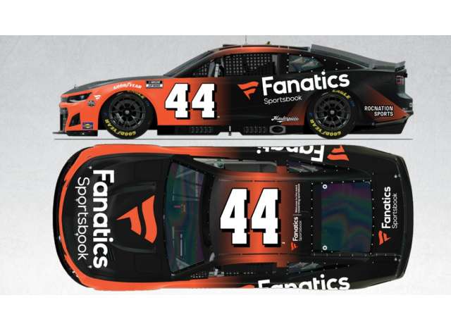 1:24 CHEVROLET #44 JJ YeleY *Fanatics Sportsbook*, black/orange 2025 - C442523FSBJY