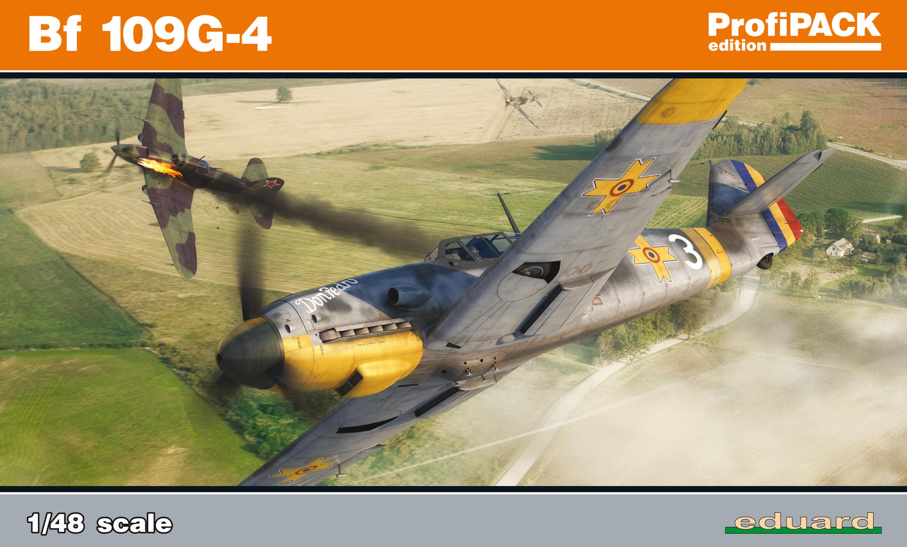 1:48 Сборная модель Bf 109G-4 - 82117