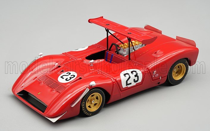 1:43 FERRARI 612 CAN-AM №23 Las Vegas GP Chris Amon (1968), red - TM43-33C