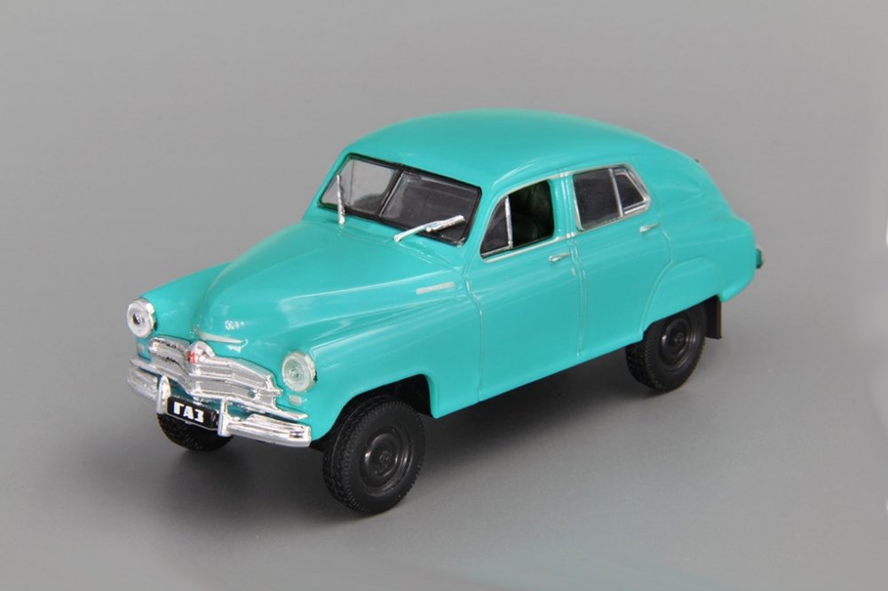 1:43 Горький М72, Автолегенды СССР 95, голубой - AL095