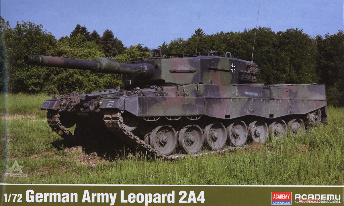 1:72 Сборная модель German Army Leopard 2A4 - 13428