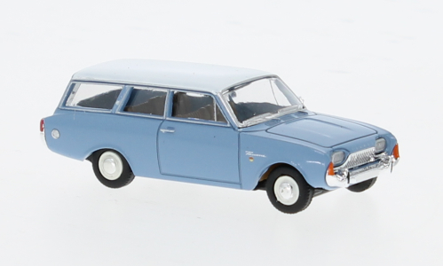 1:87 FORD Taunus P3 Turnier (1964), light blue / white - 19475