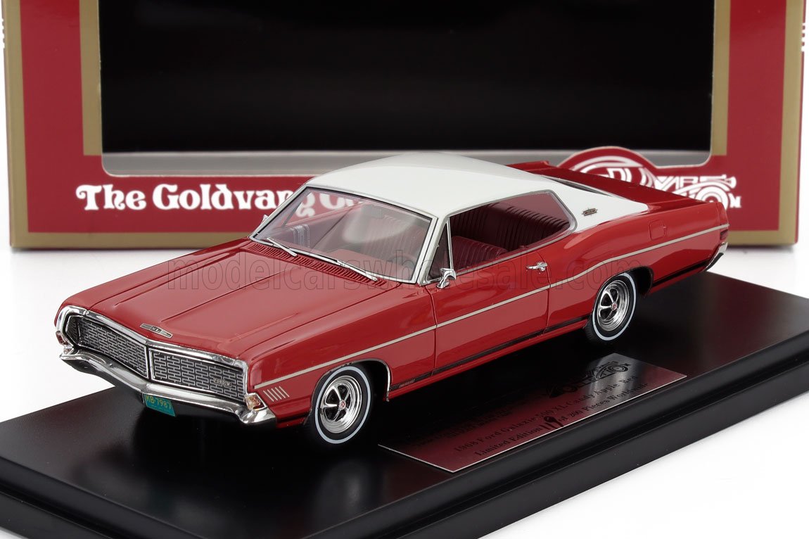 1:43 FORD Galaxie 500 Xl (1968), Red White - GC037C