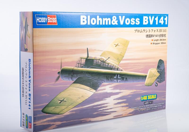 1:48 Сборная модель самолет German BV-141 - 81728