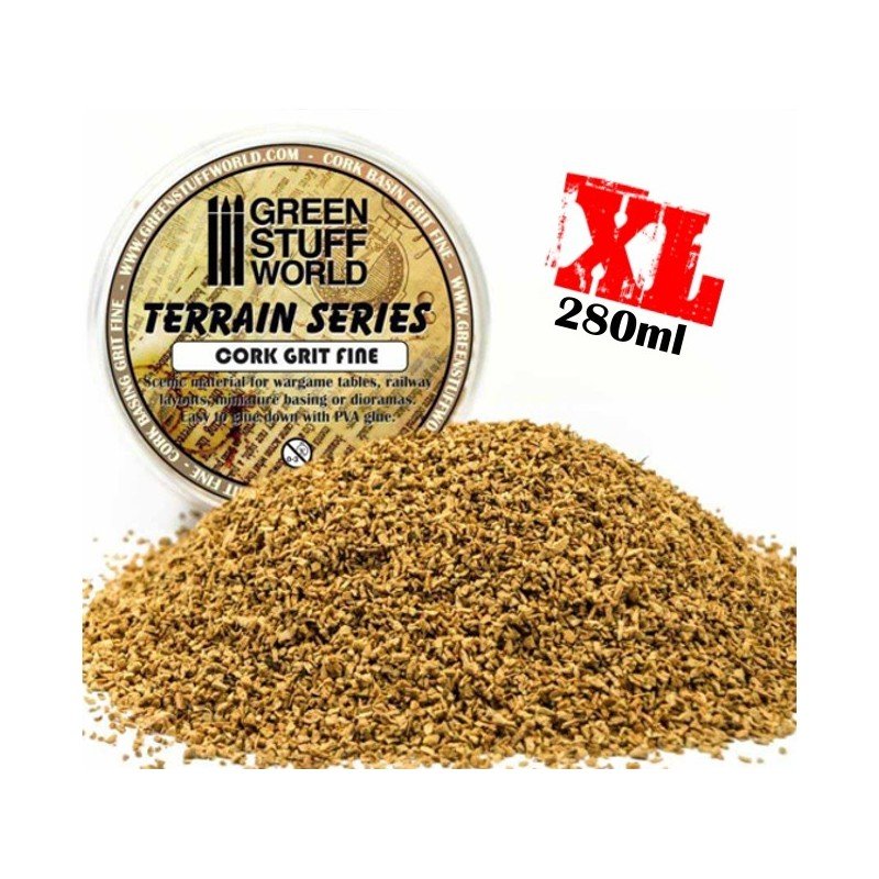 Мелкие зёрна 280 мл / Fine Basing Grit - 280 ml - XL - 9079