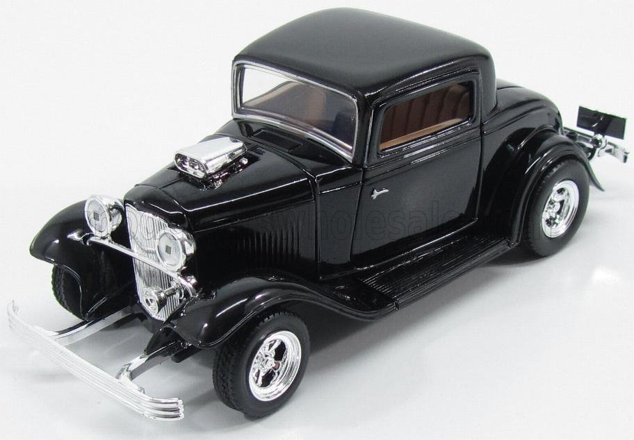 1:24 FORD Coupe Custom (1932), Black - 73251BK