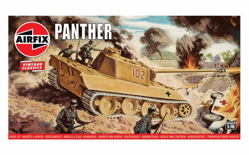 1:76 Сборная модель Panther - A01302