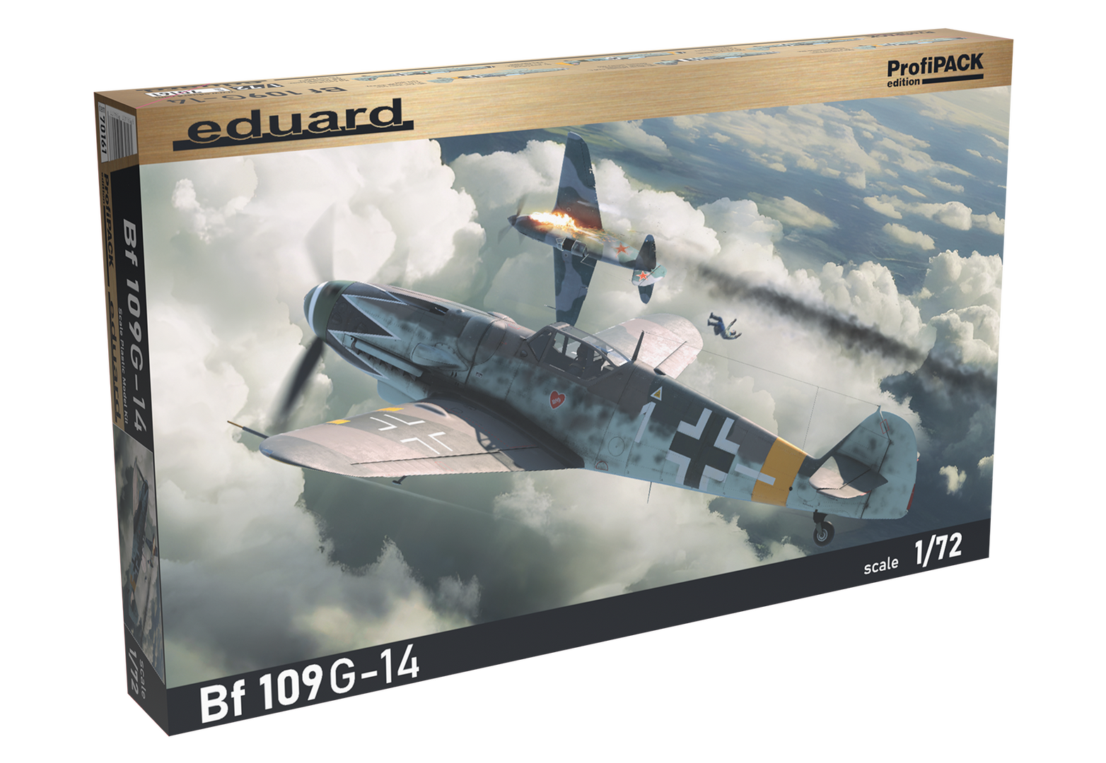 1:72 Сборная модель Bf 109 G-14 ProfiPACK Edition - 70161