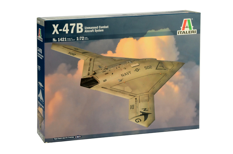 1:72 Сборная модель Самолёт X-47B - 1421