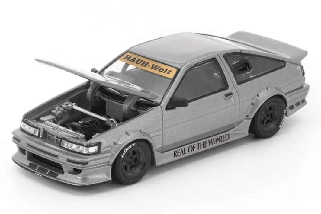 1:64 TOYOTA RWB AE86, matte grey - PRE030