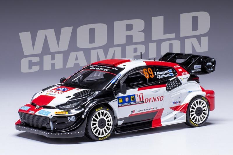 1:43 TOYOTA GR Yaris Rally1 Hybrid №69 Central European Rally K.Rovanperä, J.Halttunen (2023) - RAM908