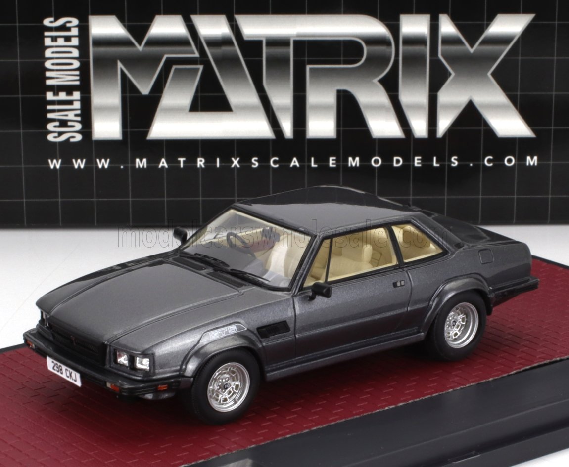 1:43 DE TOMASO Longchamp Gts/e (1988), Grey Met - MX40404-032