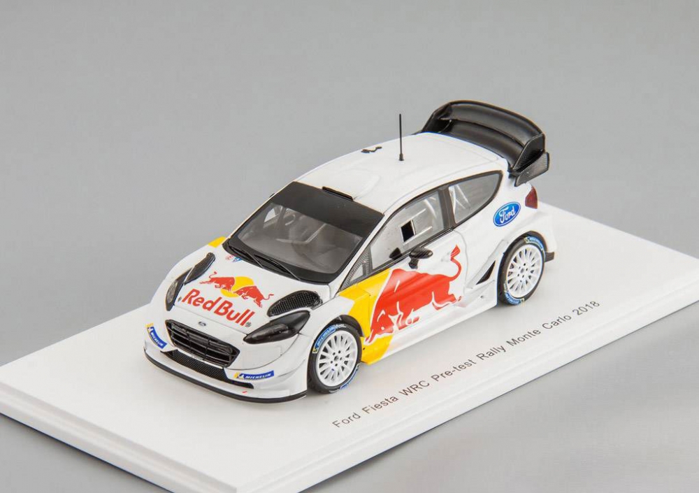 1:43 Ford Fiesta WRC Test Car for 2018 S. Ogier - J. Ingrassia - S5172