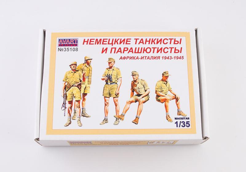 1:35 Сборная модель «Немцы,Африка,Италия» - AVA35108