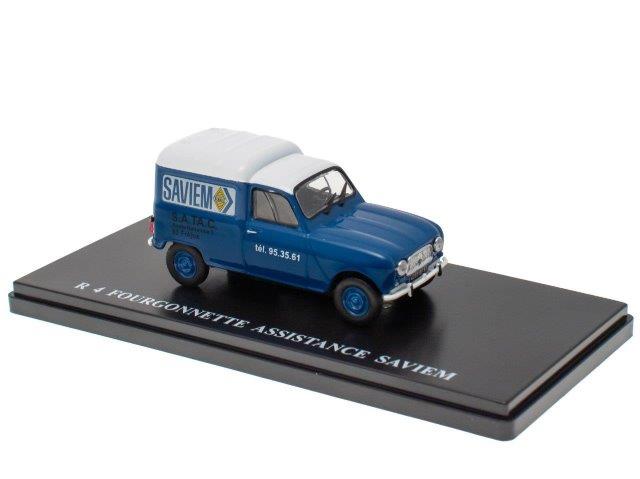 1:43 RENAULT 4 Fourgonnette сервис 'Saviem' (1967), Blue - RPA056