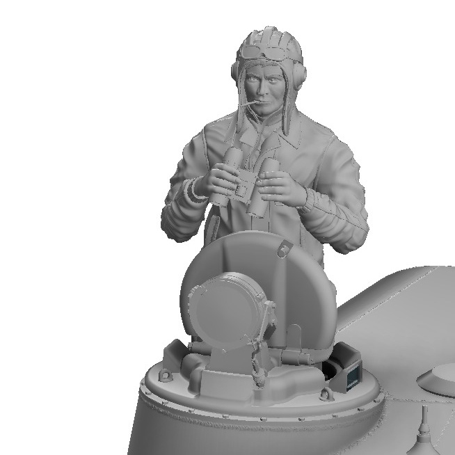 1:35 Командир танка 60-х годов №1 - FL35012